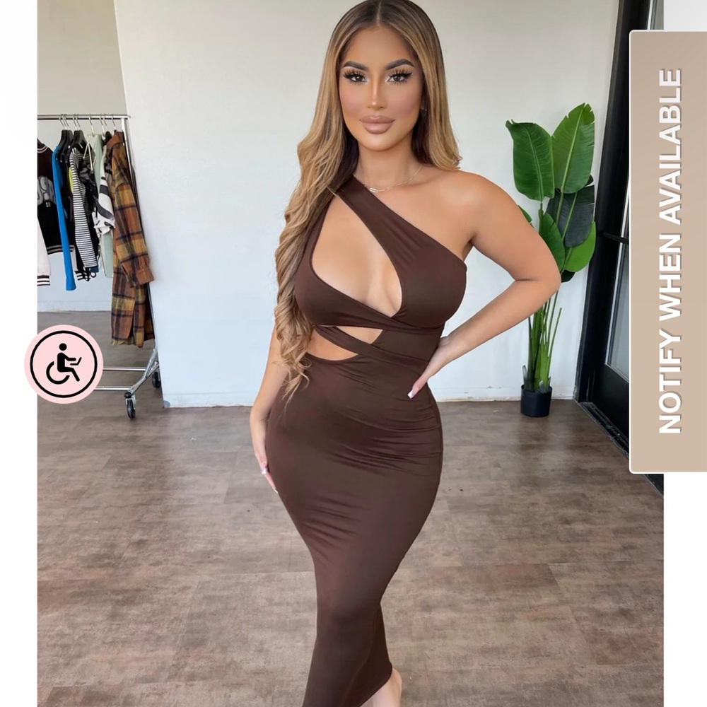 Sally Dress(Brown)